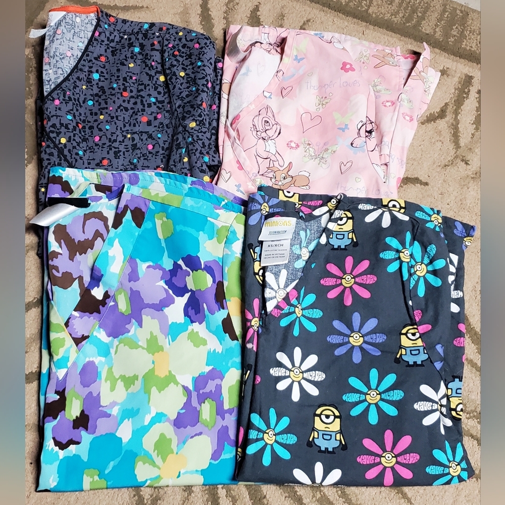 XSmall Scrub Top